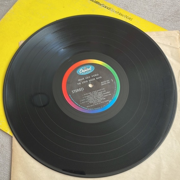 - The Steve miller band brave new world record - Picture 7 of 8